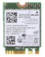 Intel Dual Band AC 3165 802.11ac WiFi + Bluetooth 4.2 M.2 kortti (K)