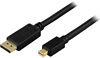 miniDisplayPort (uros) <-> DisplayPort (uros) kaapeli, 2m (K)